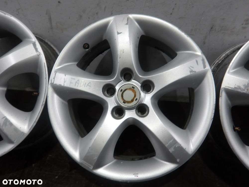 SKODA FABIA II 07-10 1.2B FELGI ALUMINIOWE ALUFELGI 5X100 6J ET43 R15 - 17