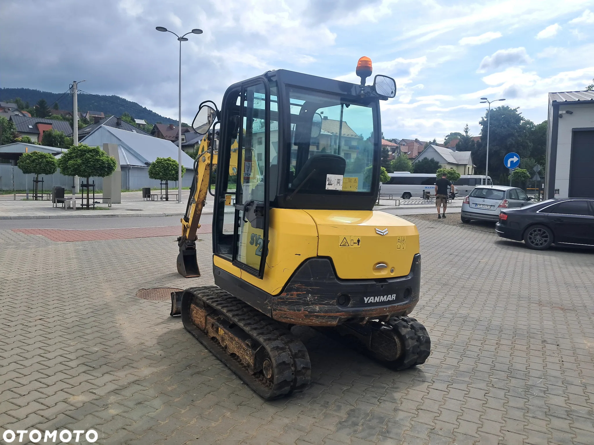 Yanmar SV 26 mini koparka długie ramię WAGA 2785 kg oświetlenie 2019r. silnik Yanmar 24 km bez DPF jazda szybka/wolna diesel VIO23 VIO27 SV22 U27 - 5