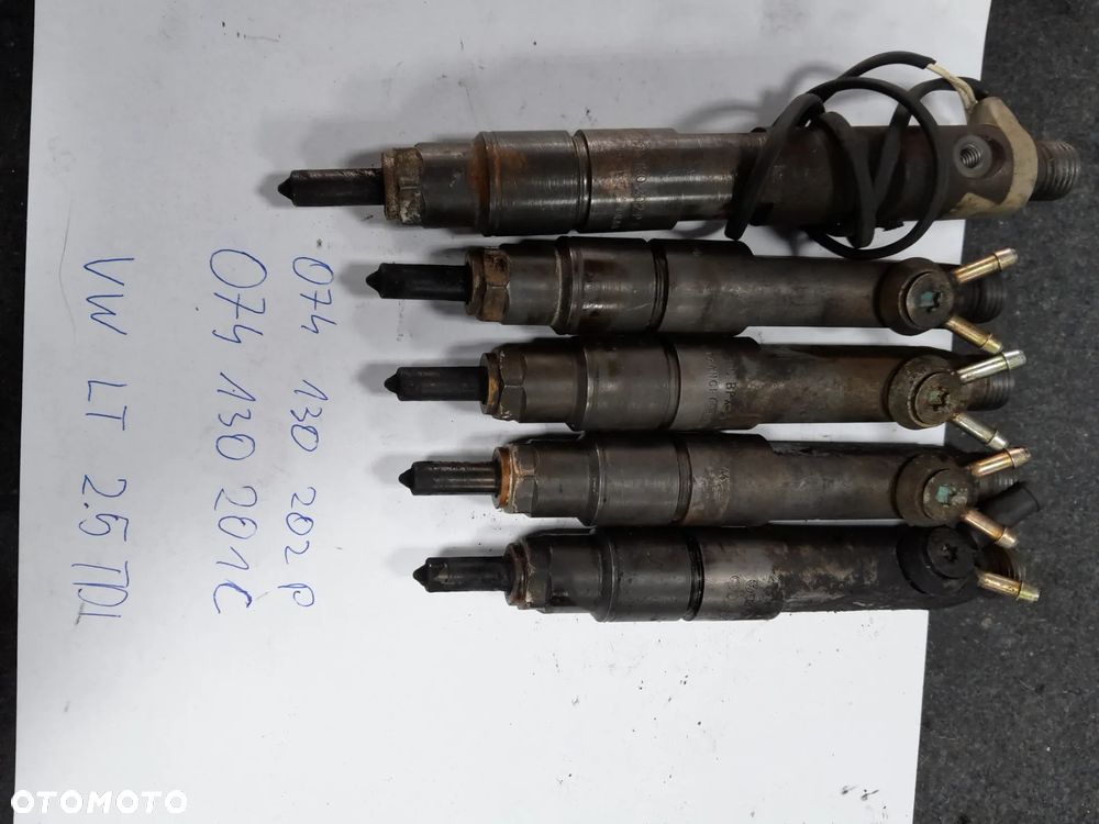 Wtryski komplet VW LT T4 2.5 TDI - 1