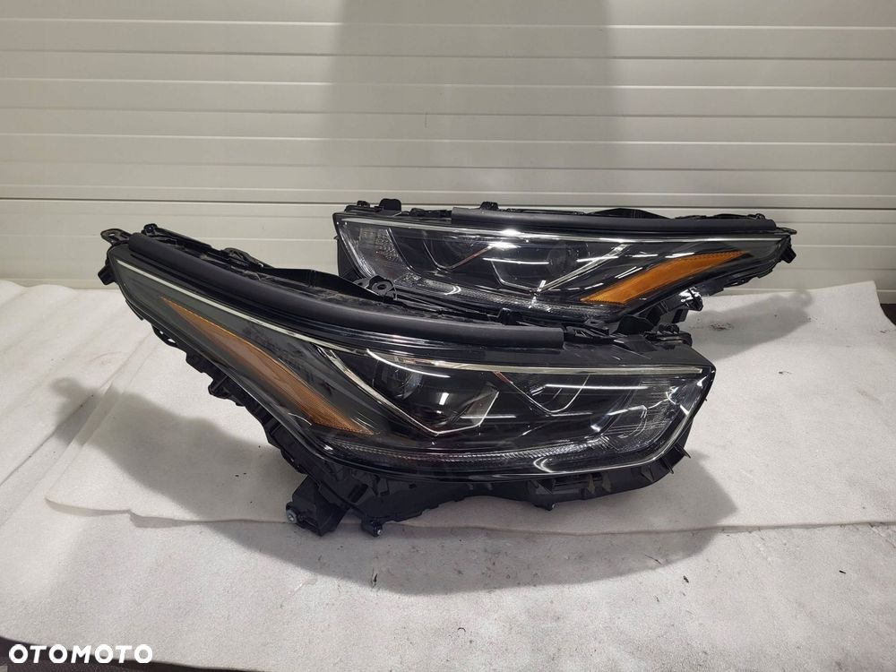toyota highlander iv full led komplet lamp przednich 10000-8a06k - 1