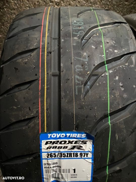 vand anvelope 265/35/18 toyo semi-slick noi - 3