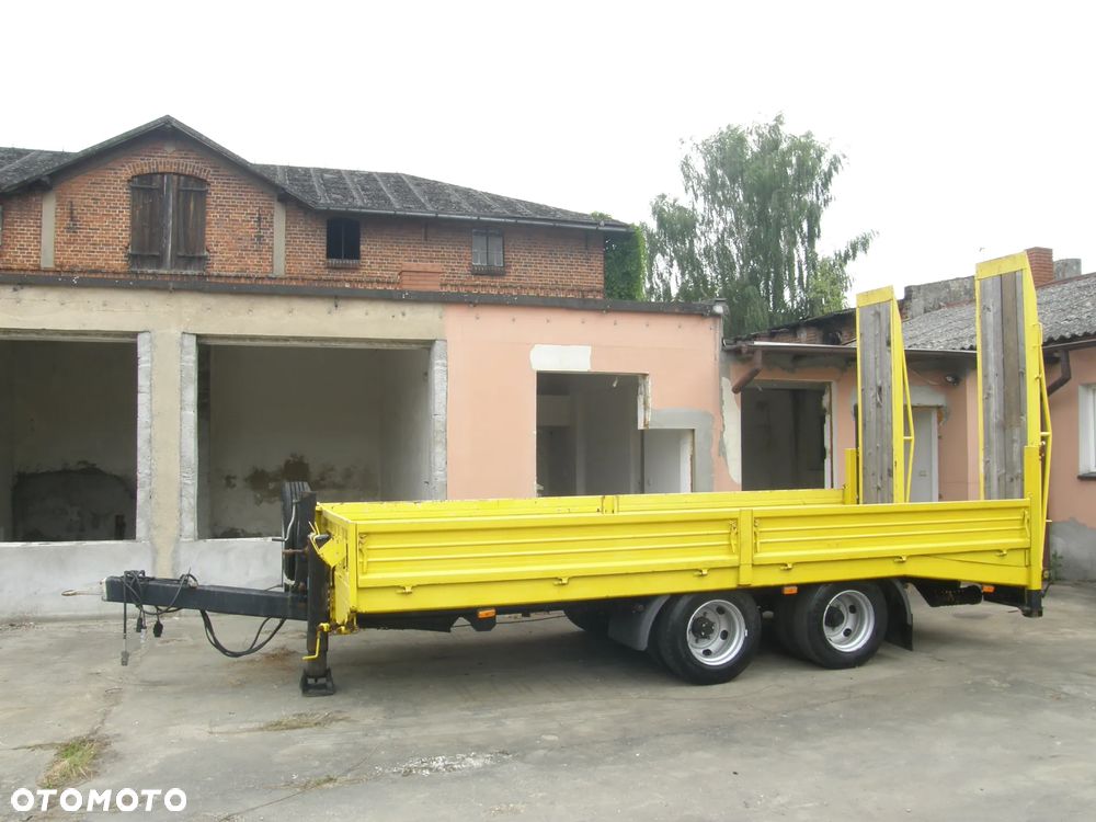 Blomenröhr 682/13800 2009rok przyczepa niskopodwoziowa z Niemiec - 17