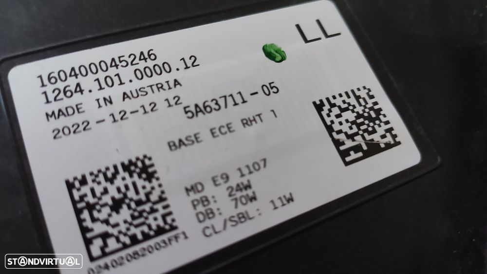 farol esquerdo full Led BMW série 7 G70 - 5A63711 - 3