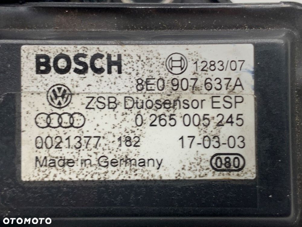 CZUJNIK ESP  VW PASSAT B5.5 (3B3) 2000 - 2005 1.8 T 20V 110 kW [150 KM] benzyna 2000 - 2005 - 3