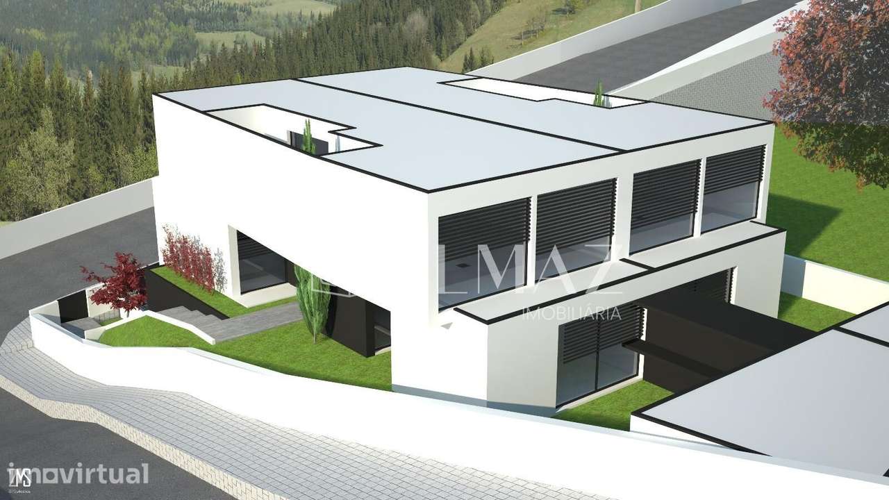 Terreno com Projeto Aprovado para a Construção de Duas Moradias... - Grande imagem: 5/11