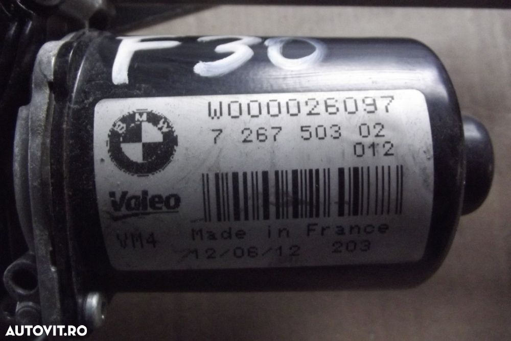 Motoras stergatoare BMW F30 F31 f32 F33 F34 Gt ansamblu stergatoare F30 dezmembrez f34 - 5