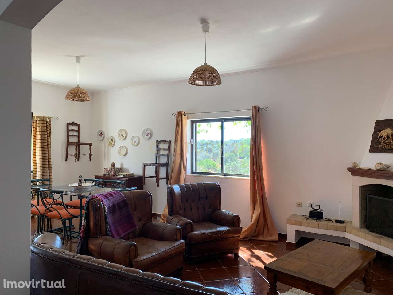 Magnífica Propriedade de 3 Quartos com Ruína e Terreno Rústico em Pêra - Grande imagem: 5/18