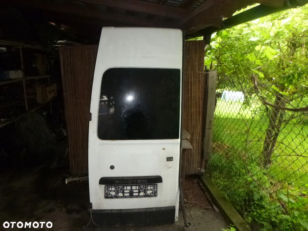 DRZWI TYLNE LEWE RENAULT MASTER III NISSAN  NV400  WYSOKIE Z SZYBĄ - 1