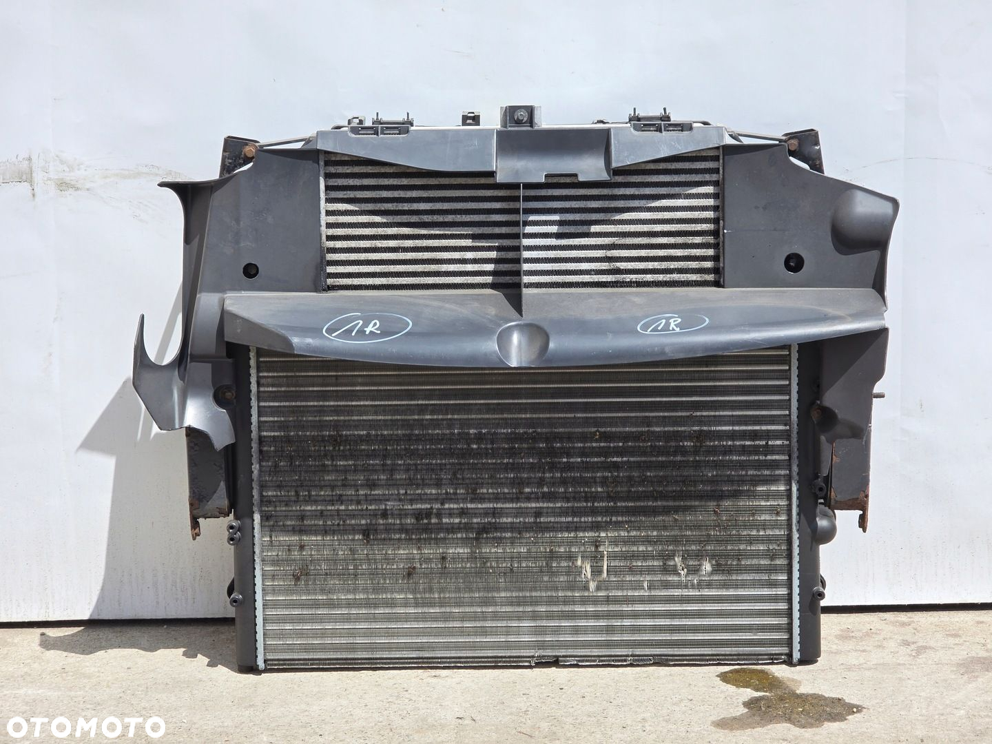 IVECO DAILY 06-14 2.3 HPI CHŁODNICA WODY  INTERCOOLER OBUDOWA KOMPLET 1R - 4