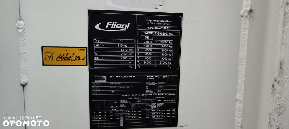 Fliegl Naczepa Fliegl 27 m. Waga 4580 - 11