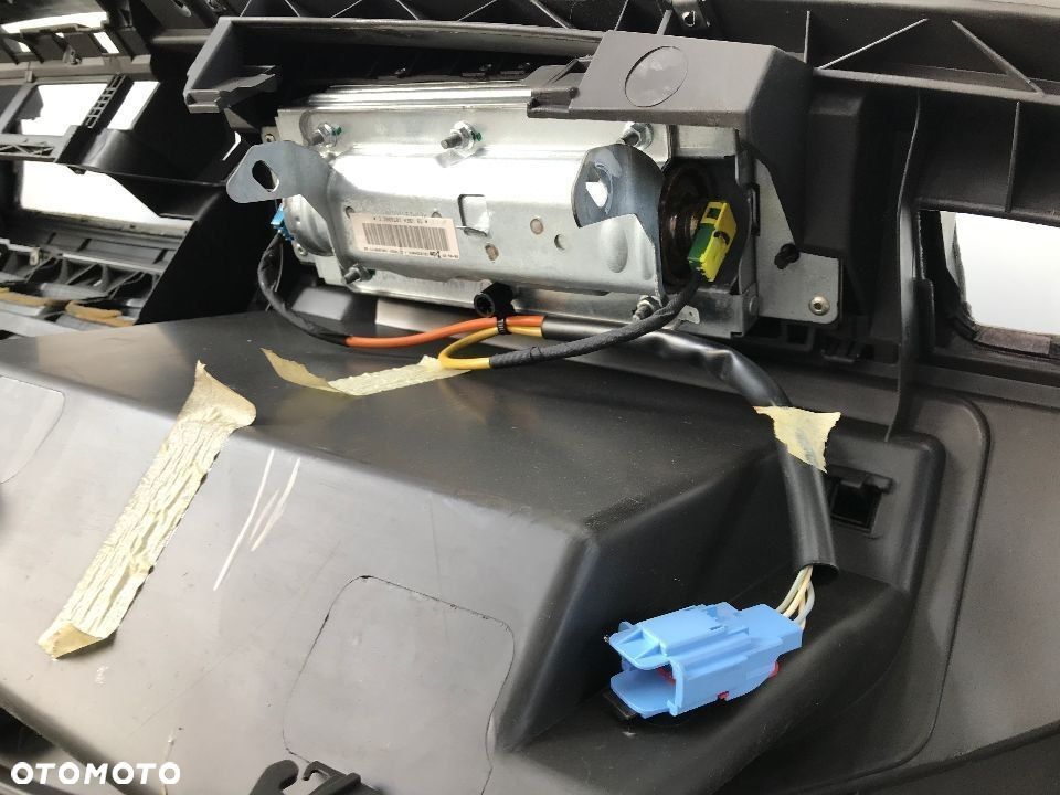 Deska rozdzielcza Citroen C8 Ulysse Peugeot 807 Phedra kokpit konsola poduszka powietrzną AIRBAG pas - 15