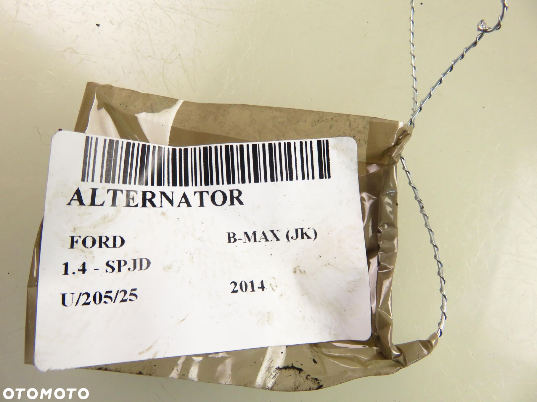 ALTERNATOR FORD B-MAX (JK) 1.4 - SPJD AV6N10300HA - 9