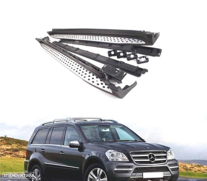 ESTRIBOS LATERAIS MERCEDES GL X164 06-12 - 1