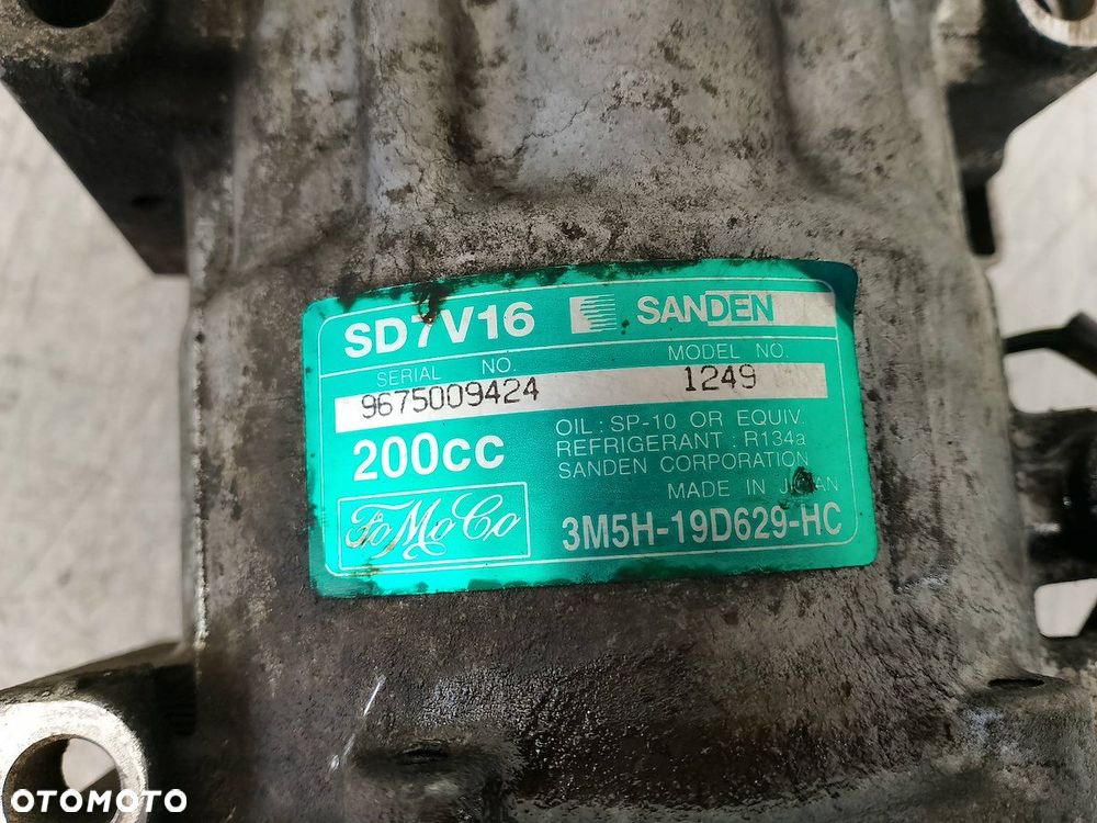 POMPA, SPRĘŻARKA KLIMATYZACJI VOLVO V50 3M5H-19D629-HC   SD7V16 2.0 HDI - 3