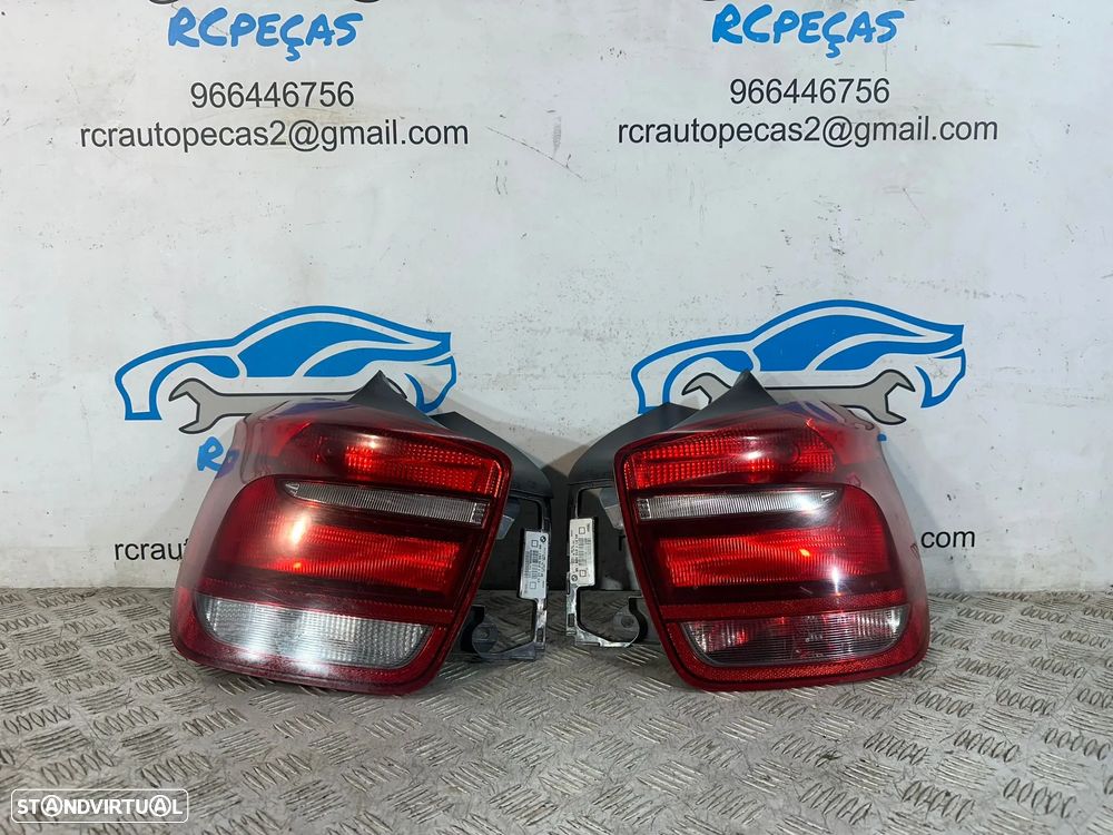 .Farolins Tras Traseiros Esquerdo Direito Originais BMW Serie 1 F20 5 portas F21 2 portas 2011 - 2019 - 3