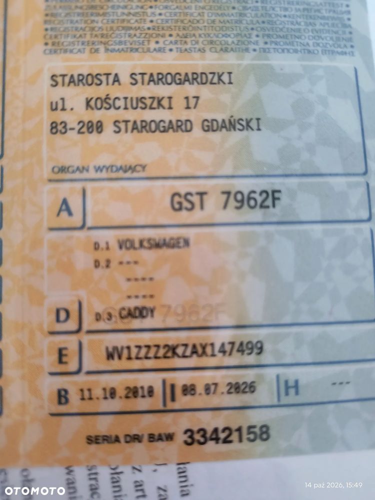 Volkswagen caddy - 14