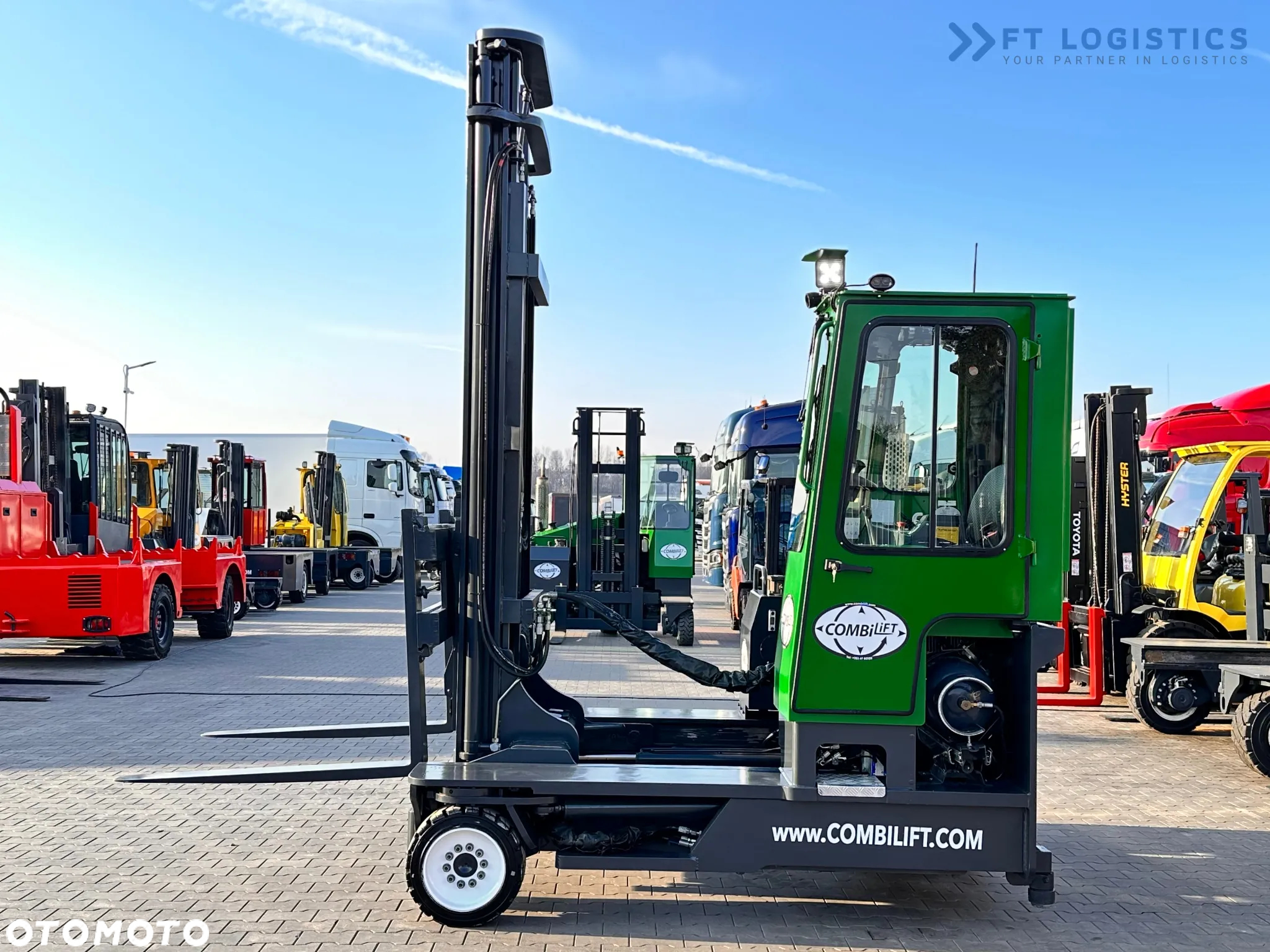 Combilift C4000 / LPG / DUPLEX / WYSOKOŚĆ PODNOSZENIA 550CM / WOLNY SKOK / JAK NOWY - 18