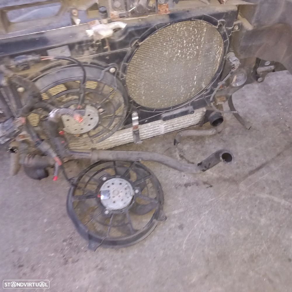 Frente em fibra com Radiadores e ventiladores Ford Galaxy Volkswagen Sharan Seat Alhambra TDI 115 cv - 4