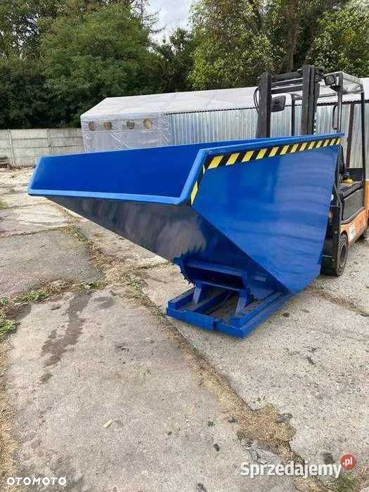 Pojemnik samowyładowczy NTK HD 1600L.Kontener do ciężkich odpadów. - 5