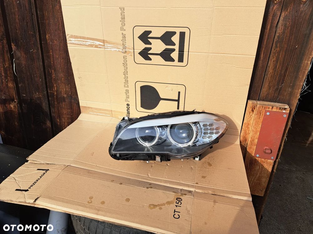 Lampa przednia lewa BMW 5 F10 F11 Xenon 7203245 2010-2013 Reflektor lewy przód przedni  BMW 5 F10 F11 Xenon 7203245 2010-2013 - 3