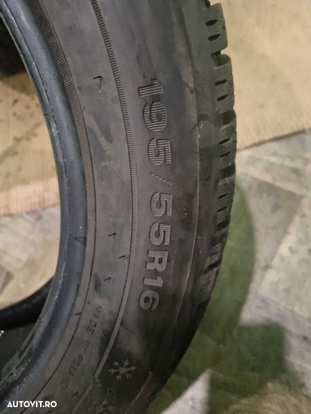 2 Dunlop R16 195/55/ Anvelope de iarnă DOT3417 - 7