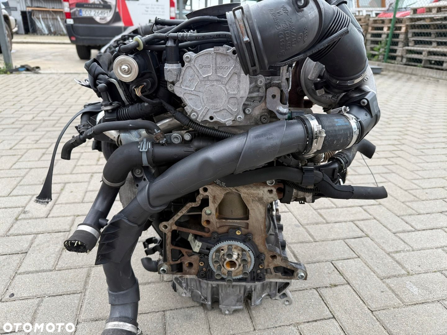 SILNIK KOMPLETNY 1.6 TDI CAY AUDI VW SEAT SKODA 158 tyś km 60DNI GWAR - 4