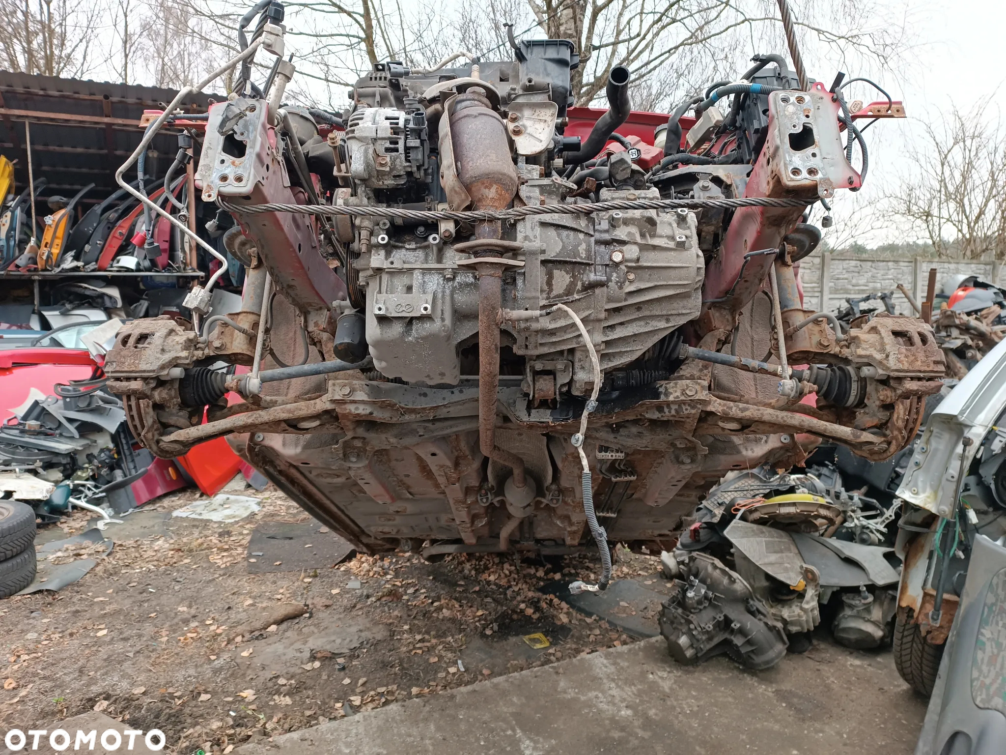 Toyota Yaris II drzwi szyby skrzynia zawieszenie koła - 22