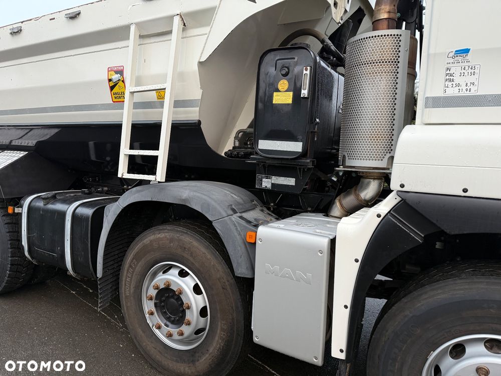 MAN TGS 35.500* 8x4* Wywrot* Hydroklapa* Retarder* Lodówka* Navi* Z Francji* Stan BDB - 17