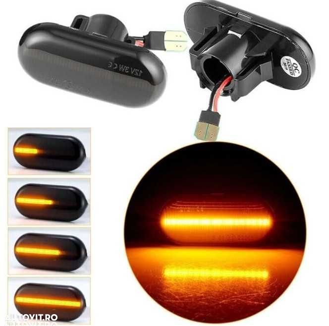 lampi aripi led leduri semnalizare dinamica Dacia Logan 1 Duster 1 - 2