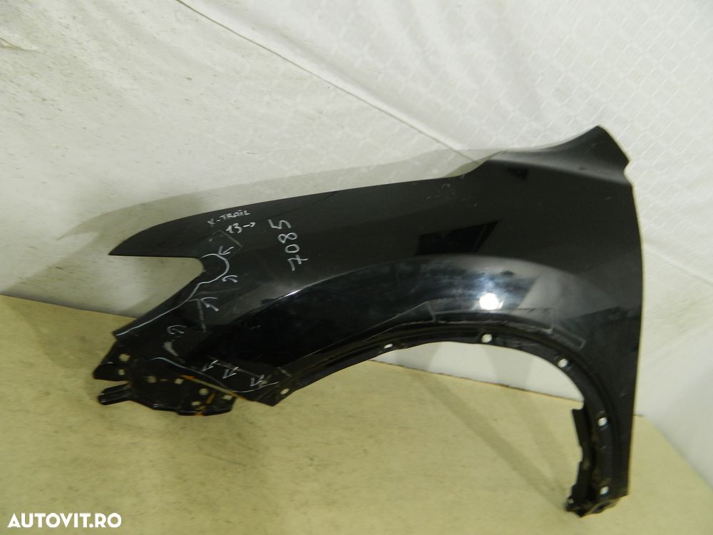 Aripa stanga fata Nissan X-Trail, 2013, 2014, 2015, 2016, 2017, - 7