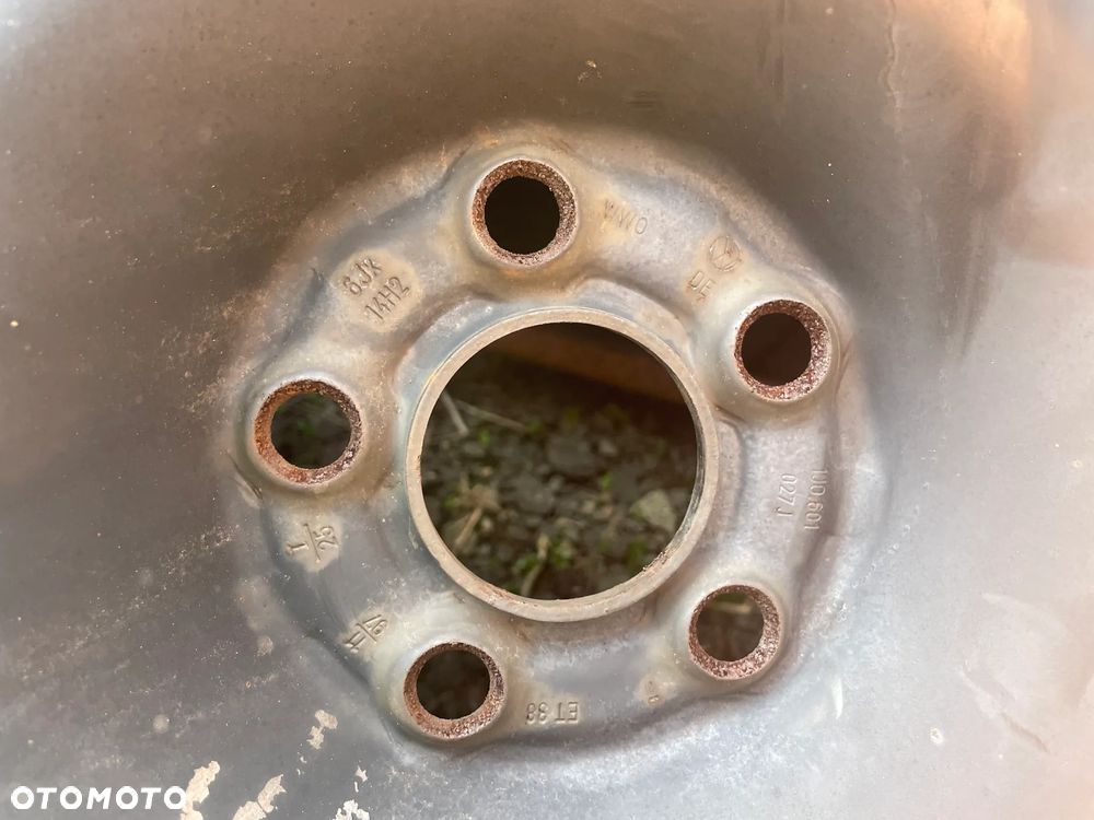 FELGI STALOWE 14' 5X100 ET38  VW GOLF IV BORA POLO 9N SKODA FABIA I - 3