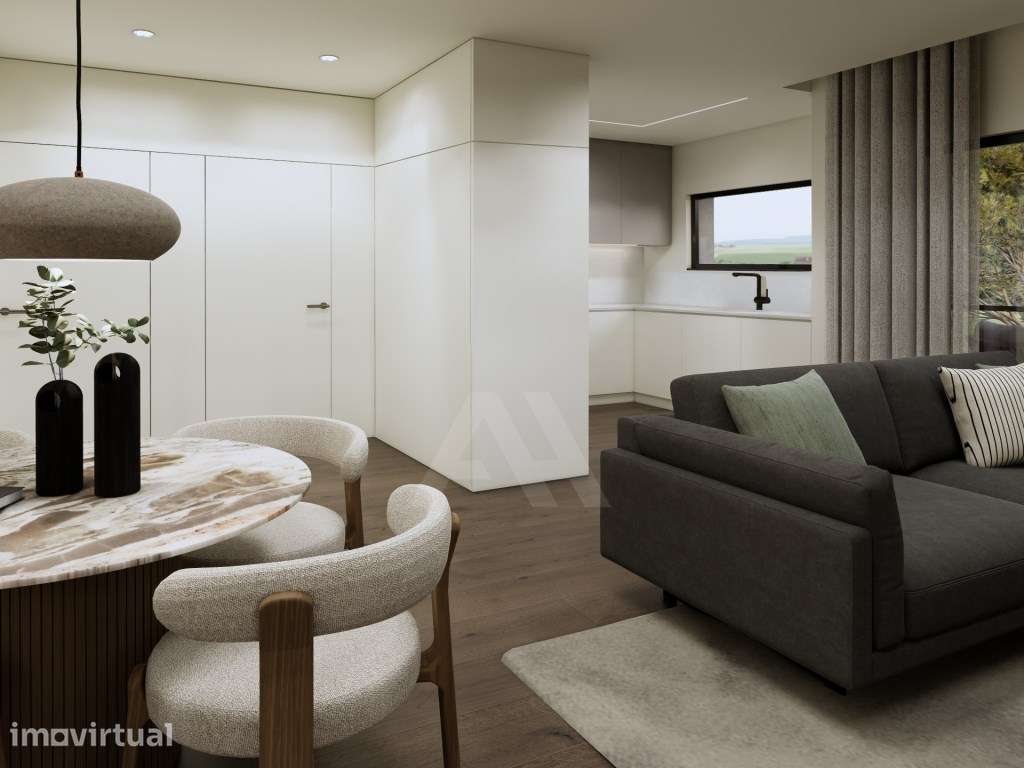 Apartamento T2 em Leiria com Garagem e Varanda - Grande imagem: 5/19