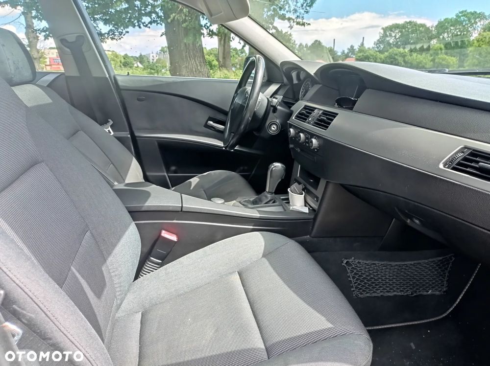 UWAGA ! 2006 BMW 525d E60/61 AUTOMAT ZADBANA W ORYGINALE ZAREJ PL - 4