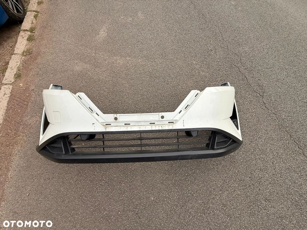 NISSAN QASHQAI ZDERZAK PRZÓD Z PARKTRONIKAMI IGŁA W KOLOR QAB - 3