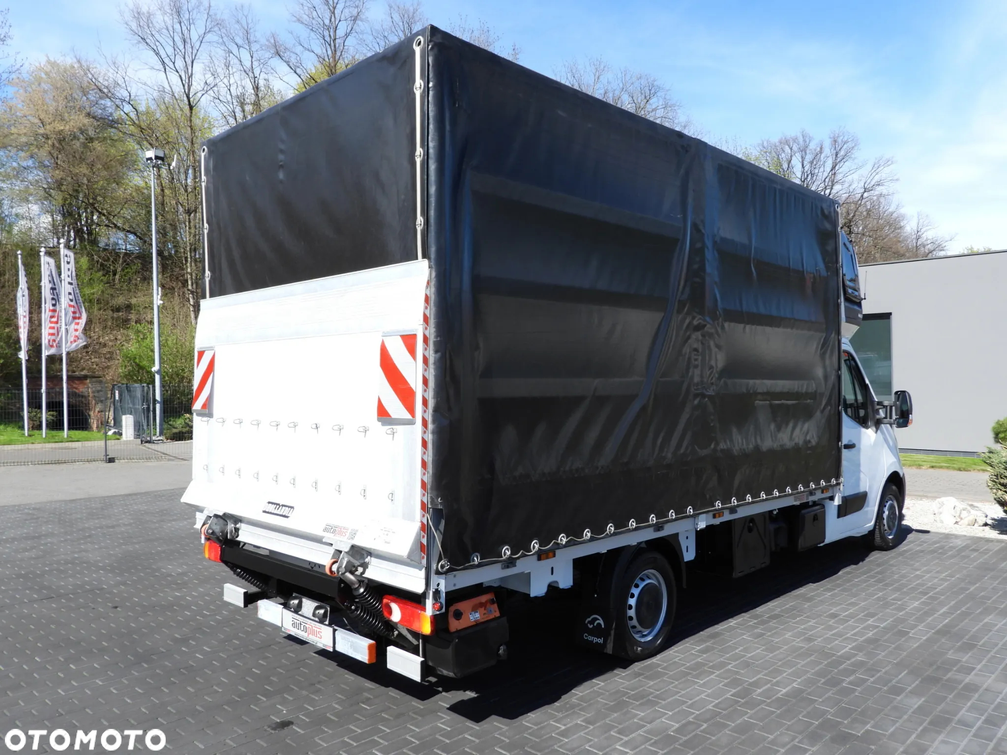 Opel MOVANO  PLANDEKA WINDA 9 PALET WEBASTO TEMPOMAT LEDY PNEUMATYKA KLIMATYZACJA 165KM [ 272388 ] - 4