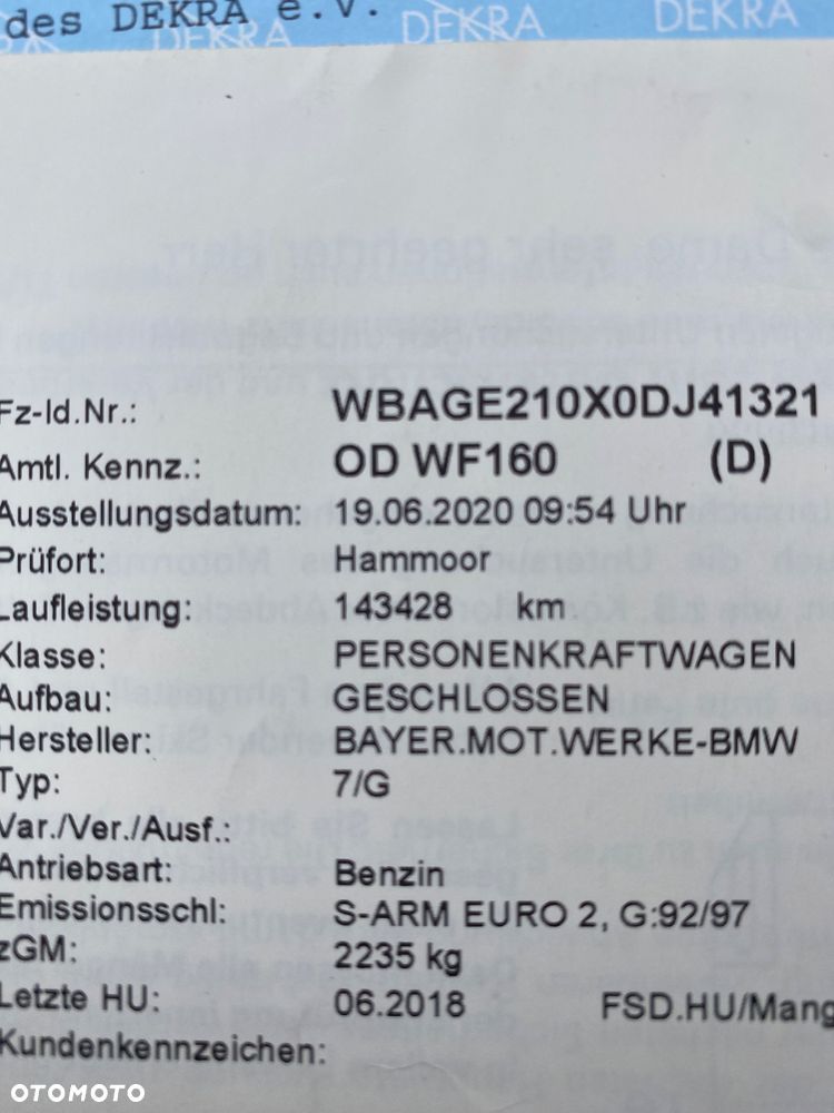BMW Seria 7 728i L - 32