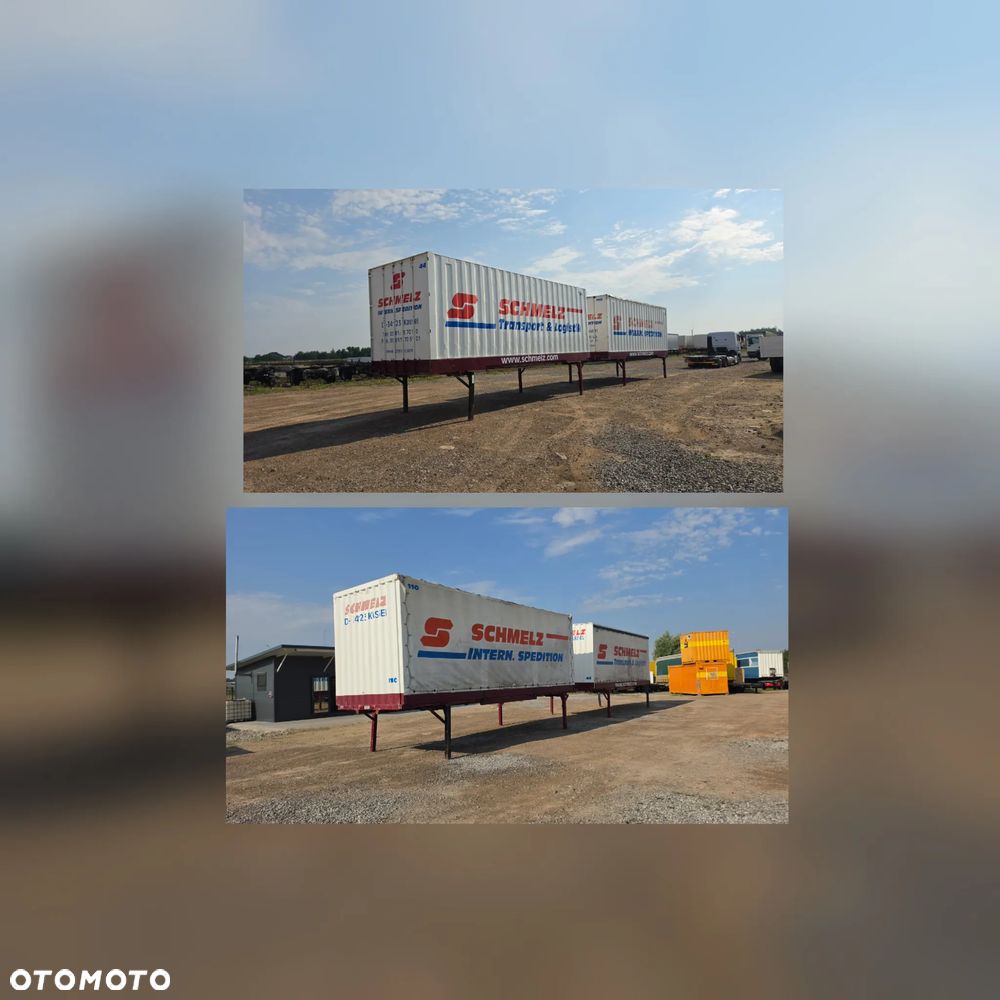Krone 8.500zł netto KONTENER/FIRANKA 7.80x2.65M BDF  GARAŻ MAGAZYN ZAMYKANY DRZWIAMI MOŻLIWOŚĆ TRANSPORT - 1