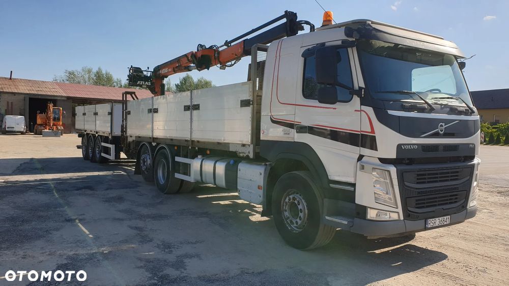Volvo Volvo FM 460 / Zestaw Przyczepa Tandem / 6 X 2 / SKRZYNIOWY + HDS 2016 - 7