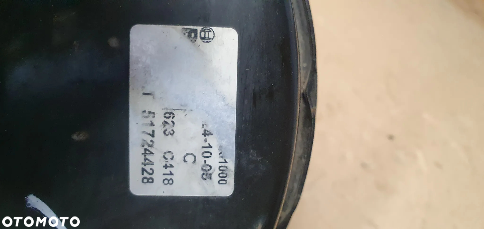 Serwo wspomaganie hamulca Fiat Panda II 51724428 - 7
