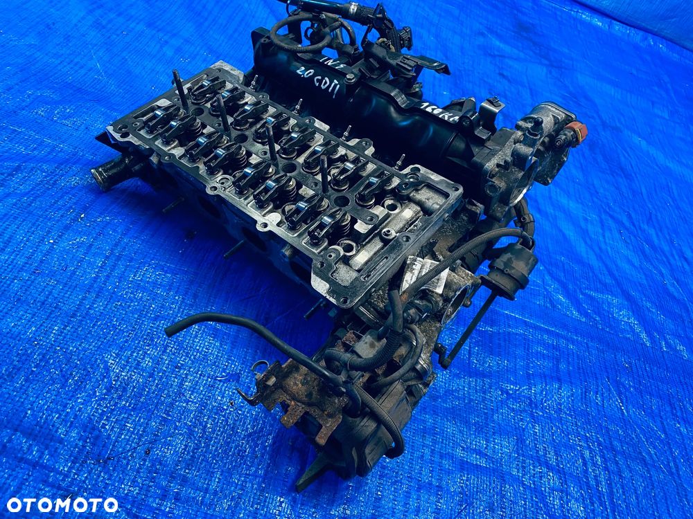 GŁOWICA SILNIKA KOLEKTOR SSĄCY KLAPY EGR POPYCHACZE KONIKI TERMOSTAT DOLOT ZAWORY KOMPLETNA OPEL INSIGNIA A 2.0 CDTI DIESEL A20DTH 160KM 2008- ; ORYGINAŁ - 11