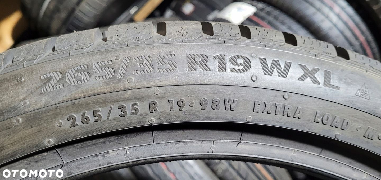 2x Continental WinterContact TS860S 265/35R19 98W XL Z619A - 9