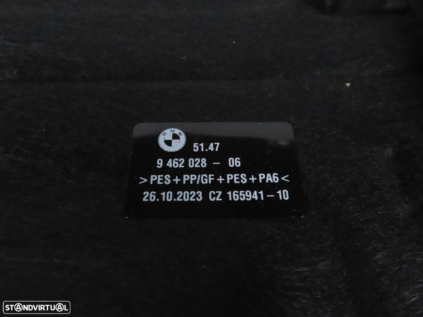 Chapeleira / Tabuleiro mala Usado / Original BMW X1 (U11) 51479462028 - 3