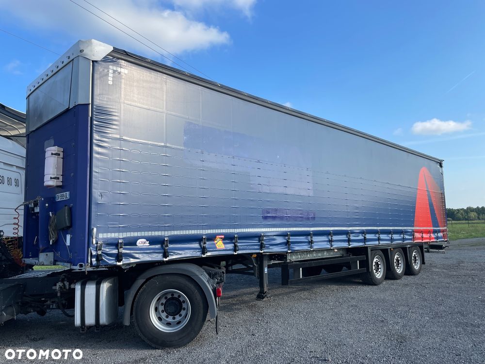 Schmitz Cargobull Schmitz Cargobull VARIOS /FIRANKA /OSIE SCHMITZ / DACH PODNOSZONY/ RAMA OCYNK /SERWIS FR / IDEALNY STAN / - 3