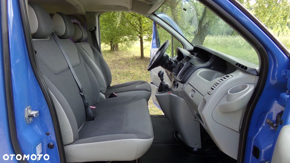 Opel VIVARO 2.0 115KM * LONG * KLIMA * BRYGADÓWKA 6 OSÓB ! SERWIS ! - 22