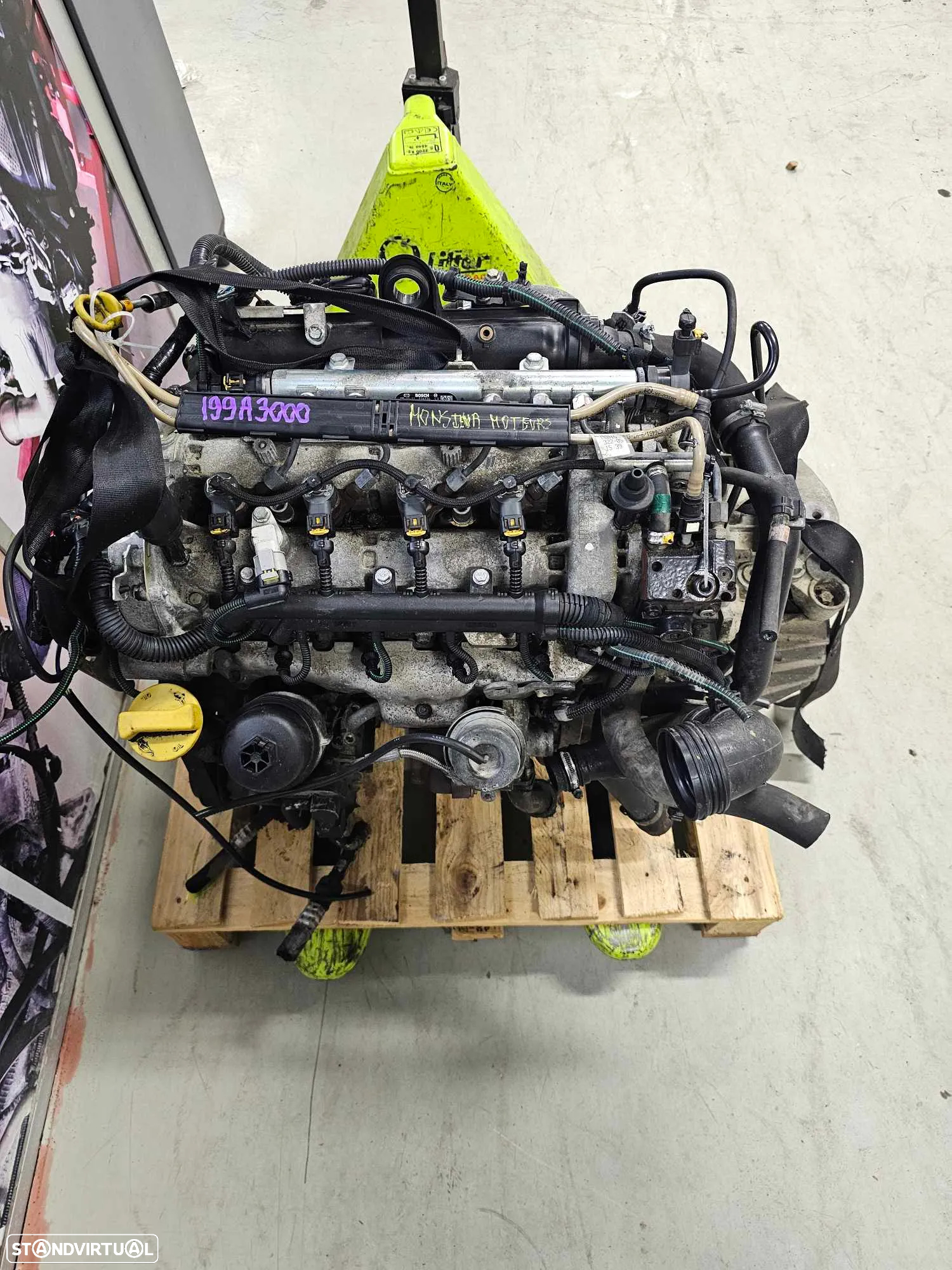 Motor Fiat Doblo 1.3 Multijet 2010, de 90cv, ref 199A3000 - 4