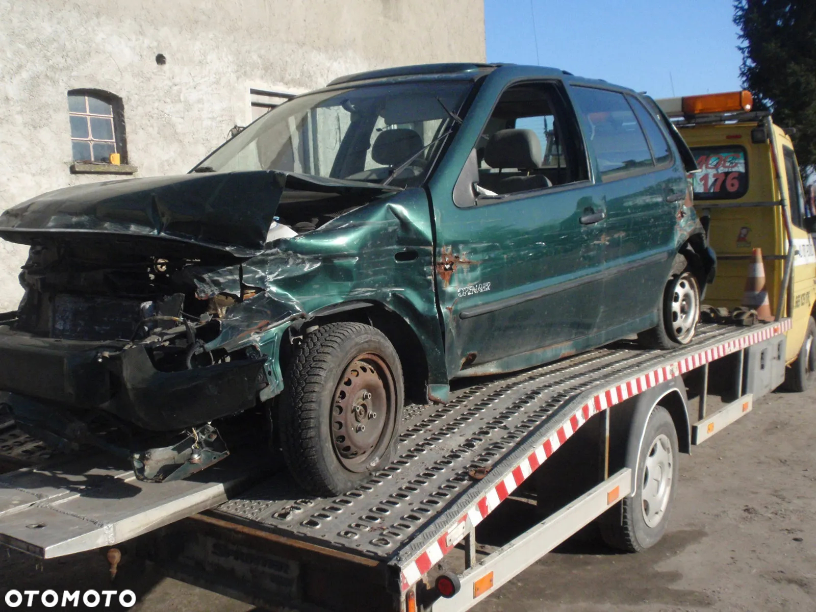 VW POLO 6N 1999r. NA CZĘŚCI 1.4 APO, Otwierany dach - 4