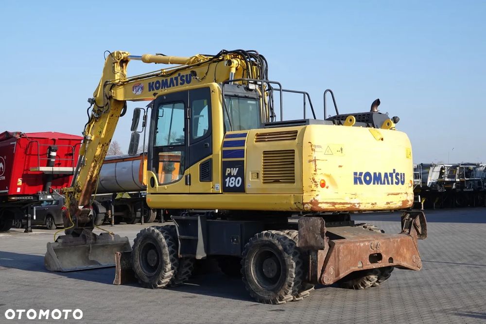 Komatsu PW 180-10 / KOPARKA KOŁOWA / 2017 ROK / - 5