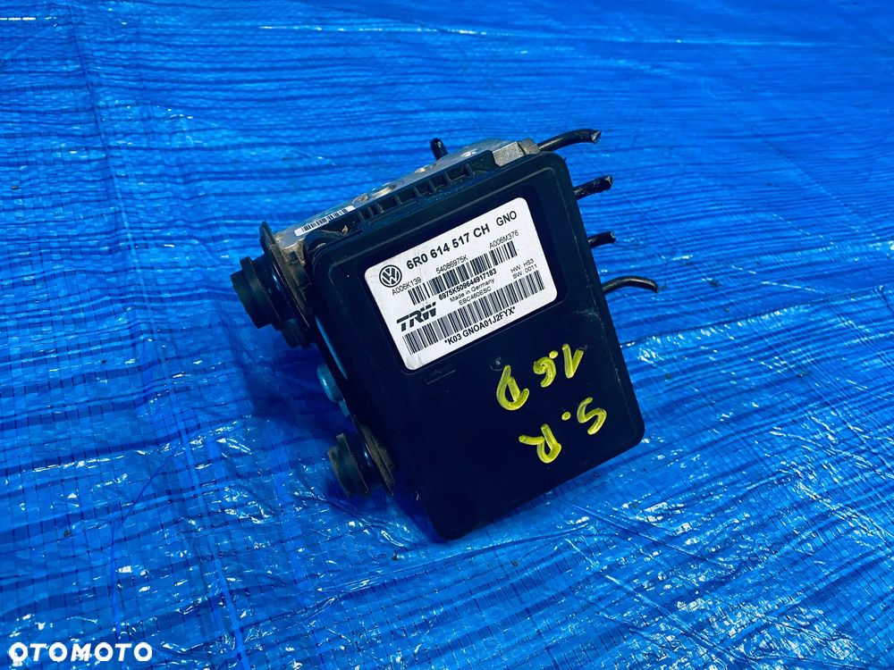 POMPA ABS HAMULCOWA STEROWNIK SKODA RAPID 1.6TDI 17R  6R0614517CH ORYGINAŁ - 1