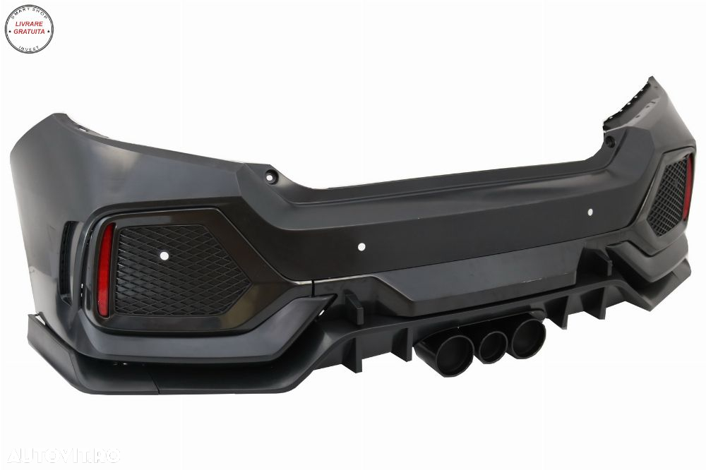 Pachet Exterior Honda Civic MK10 FC FK Sedan (2016+) Type R Design- livrare gratuita - 8