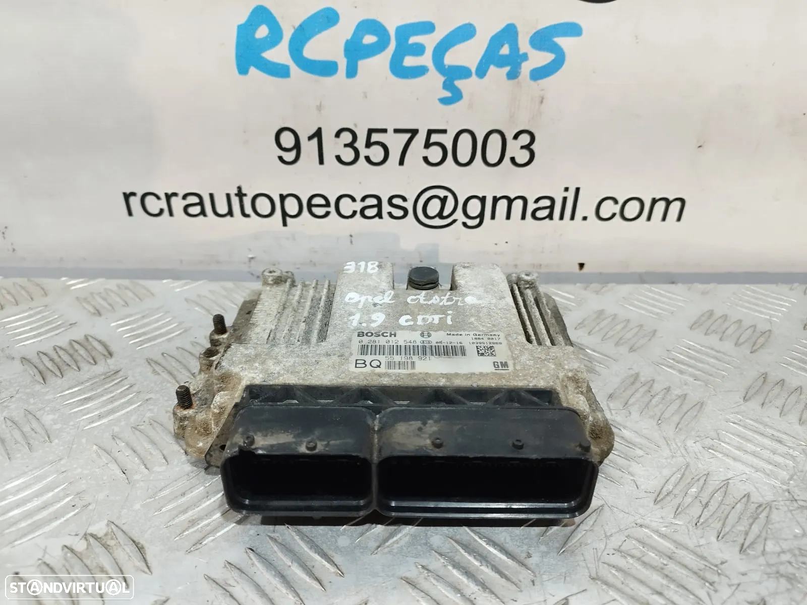 Centralina ECU motor Bosch Opel Astra 1.9 CDT - 2